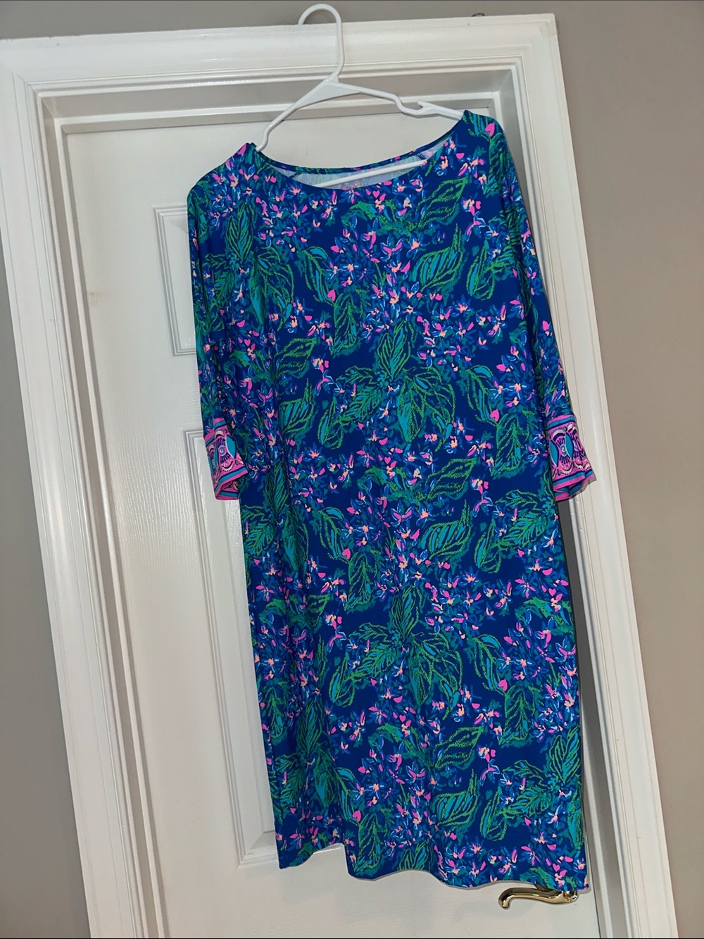 Lilly Pulitzer nylon/spanx dress